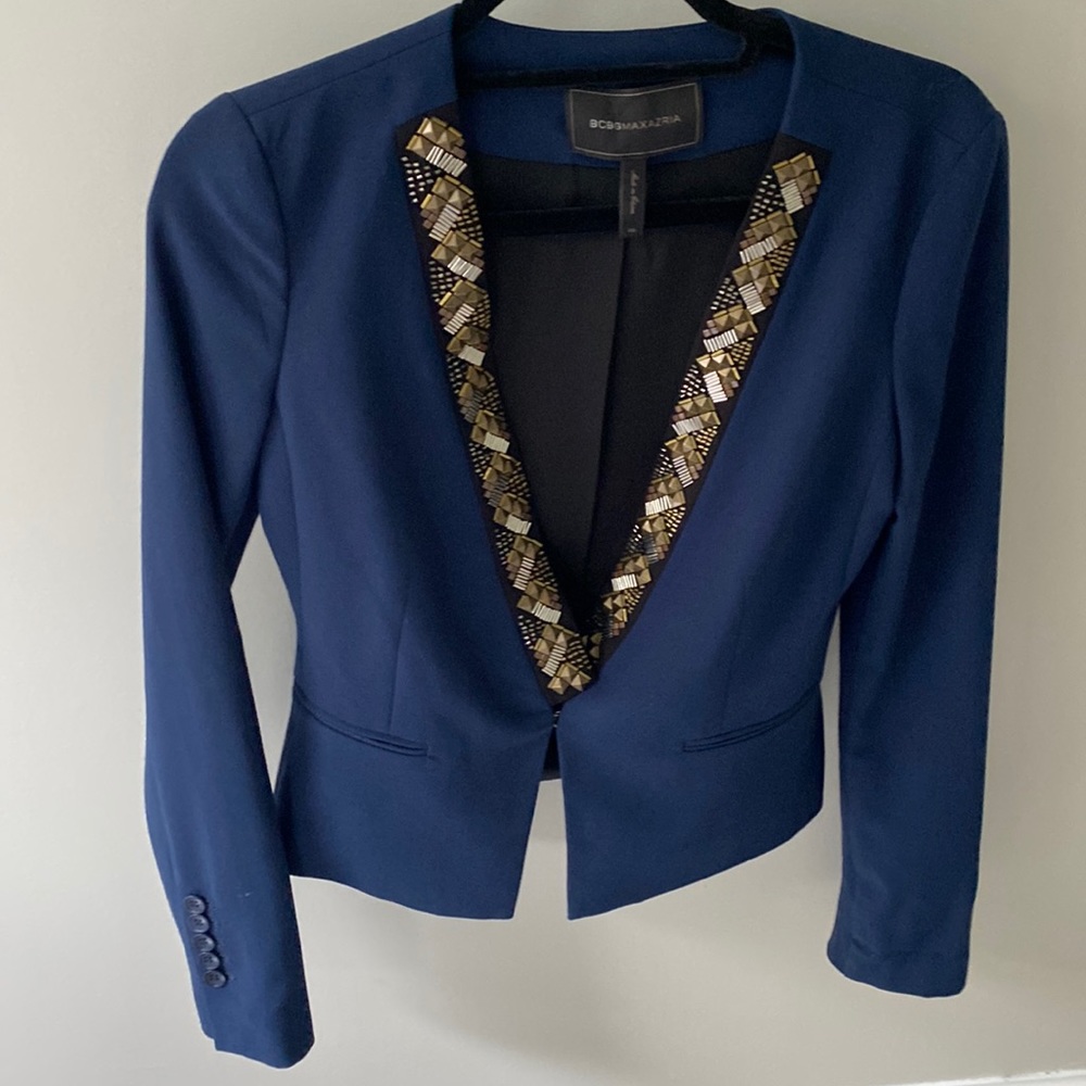Bcbg formal fitted blazer jacket